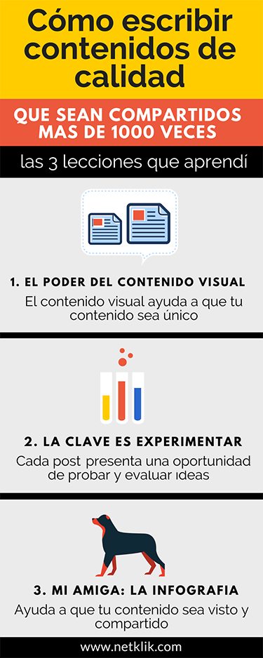 Cómo escribir contenido de calidad que convierta